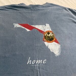 Comfort Colors Charcoal Graphic Pocket Tee